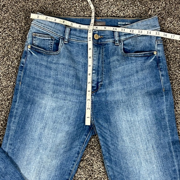 DL1961 Bridget Highrise Boot Crop Sz 30 - Picture 6 of 14